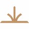 Ekena Millwork Richland Timber Gable Bracket, Western Red Cedar, 84"W x 49"H x 3 1/2"D x 5 1/2"F, 14/12 Pitch GBW084X49X0406RIC00SWR - alternate 1